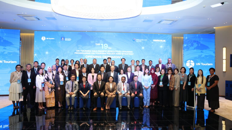 The 19th UN Tourism Asia-Pacific Executive Training Programme on Tourism Policy and Strategy
